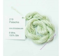 Шёлковое мулине Dinky-Dyes S-219 Pistachio